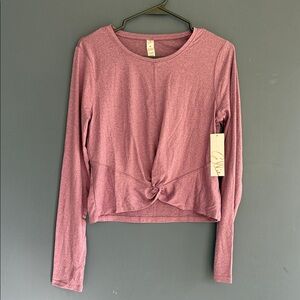 Ellie Women's purple  Long Sleeve Top